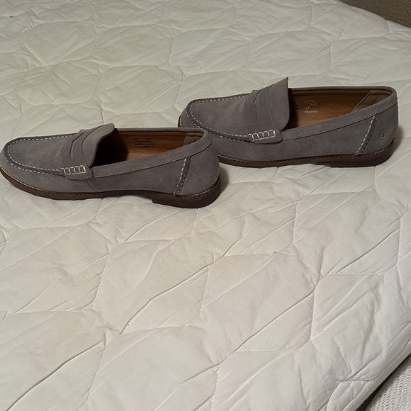 Hush Puppies Women’s Grey Suede Loafers - Picture 5 of 5